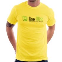 Camiseta Linux Mint - Foca na Moda Camiseta Linux Mint - Foca na Moda