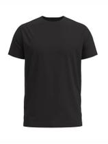 Camiseta Lisa Básica Manga Curta Poliéster
