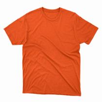 Camiseta Lisa Básica Verão Gola Redonda 100% Algodão Fio 30.1