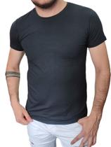 Camiseta Lisa Masculina Preto