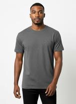 Camiseta lisa masculina reta manga curta com elastano 59016