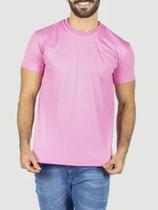 Camiseta Lisa Rosa Chiclete Masculina