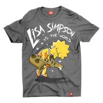 Camiseta Lisa Saxofone Camiseta Lisa Saxofone