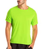 Camiseta Lisa Verde Neon Masculina