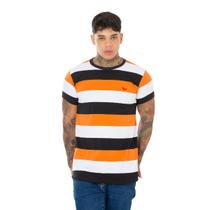 Camiseta Listrada Ridens Estilo Clássico em Apenas 1 Peça