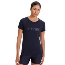 Camiseta Live Icon Comfort Feminina Cor:PretoTamanho:PGênero:Mulher