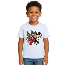 Camiseta Lobo Mau Cabeça Lobão Estampa Personalizada