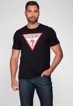 Camiseta Logo Desgastado Guess