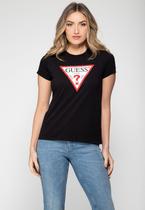 Camiseta Logo Desgastado Guess