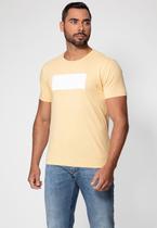 Camiseta Logo Gd Emborrachado Guess Amarelo