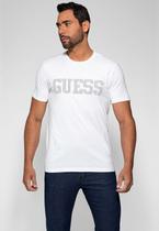 Camiseta Logo Listrado Guess