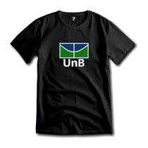 Camiseta Logo UnB Universidade Federal Algodão Unissex Camiseta Logo UnB Universidade Federal Algodão Unissex