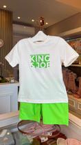 Camiseta logo verde kingejoe.