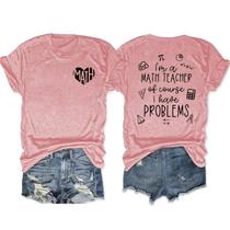 Camiseta Lokinanas Eu sou um professor de matemática, é claro que tenho problemas