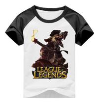 Camiseta Lol League Of Legends Twitch Mafioso Personagens