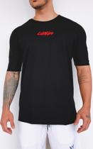 Camiseta long bat - fly - preto/vermelho Camiseta long bat - fly - preto/vermelho