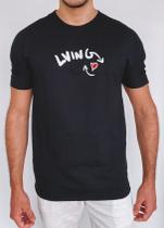 Camiseta long bat - young - preta Camiseta long bat - young - preta
