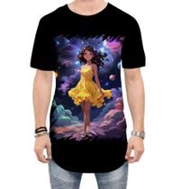 Camiseta Longline Bailarina Espacial Dança 5