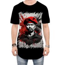 Camiseta Longline Boina Comunista Vermelha 6