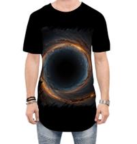Camiseta Longline Buraco Negro Gravidade Espaço 12