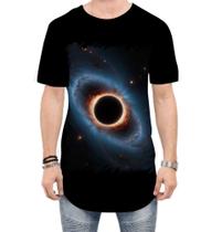 Camiseta Longline Buraco Negro Gravidade Espaço 13