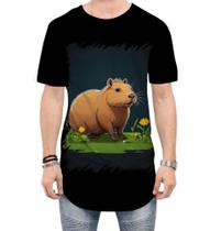 Camiseta Longline Capivara do Bem Animalzinho 1