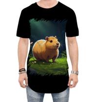 Camiseta Longline Capivara do Bem Animalzinho 9