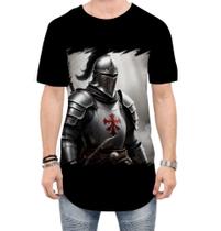 Camiseta Longline Cavaleiro Templário Cruzadas Paladino 6