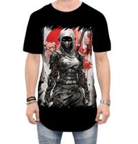 Camiseta Longline Ciborgue Ninja Robô Espreita 14 Camiseta Longline Ciborgue Ninja Robô Espreita 14