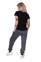 Camiseta Longline confort Kruger's Concept Jesus - Feminino - PP - Preto Camiseta Longline confort Kruger's Concept Jesus - Feminino - PP - Preto