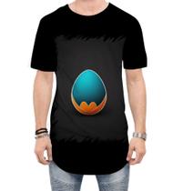 Camiseta Longline de Ovos de Páscoa Minimalistas 7