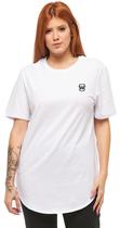 Camiseta longline feminino manga curta wooks c1wf