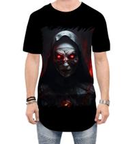 Camiseta Longline Freira do Mal Terror Possuída 4