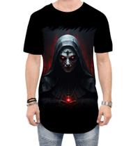 Camiseta Longline Freira do Mal Terror Possuída 7 Camiseta Longline Freira do Mal Terror Possuída 7