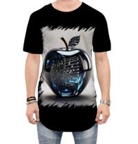 Camiseta Longline Maçã Musical de Cristal 1