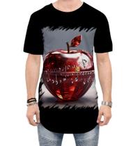 Camiseta Longline Maçã Musical de Cristal 12