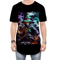 Camiseta Longline Mago da Morte Trevas Magia 12