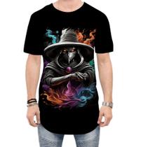 Camiseta Longline Mago das Trevas Poder Magia 3