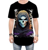 Camiseta Longline Máscara de Fantasma Ghost 1