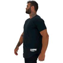 Camiseta Longline Masculina MXD Conceito Estampa Lateral Muscles Loading Please Loading