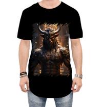 Camiseta Longline Minotauro Criatura Fera Mitologia 5