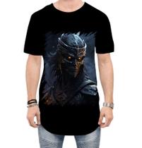 Camiseta Longline Ninja Espectral Trevas Japão Era Edo 4