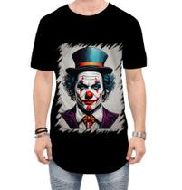 Camiseta Longline Palhaço Quebrada Morro Clown Slum 14