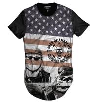 Camiseta Longline Samcro Jax Teller Sons of Anarchy Redwood 1967