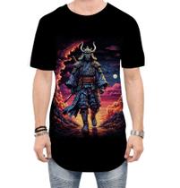 Camiseta Longline Samurai Ronin Sunset Sem Mestre 1