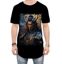 Camiseta Longline Shogun Espectral Trevas Japão Era Edo 4