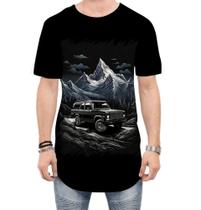 Camiseta Longline Viagem na Floresta Retrô 9