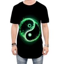 Camiseta Longline Yin Yang Simbolo Taoísmo Dualidade 6 Camiseta Longline Yin Yang Simbolo Taoísmo Dualidade 6