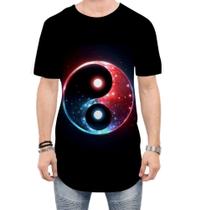 Camiseta Longline Yin Yang Simbolo Taoísmo Dualidade 8