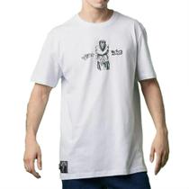 Camiseta Lost Crazy Joker SM25 Masculina Branco Camiseta Lost Crazy Joker SM25 Masculina Branco